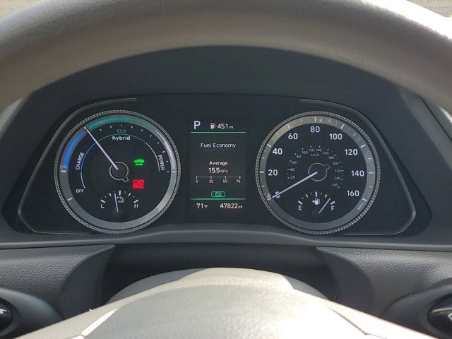 2021 Hyundai Sonata Hybrid Blue