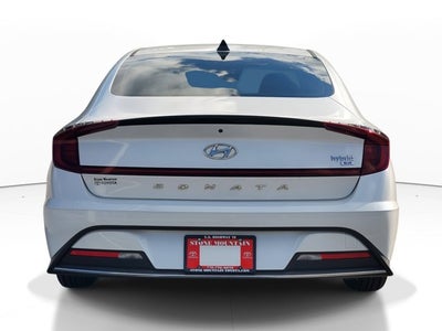 2021 Hyundai Sonata Hybrid Blue