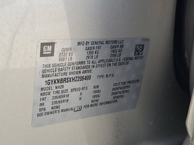 2017 Cadillac XT5 Luxury FWD