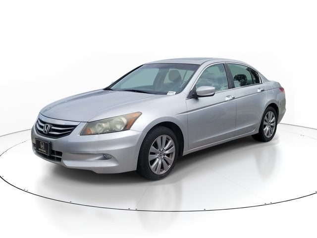 Used 2011 Honda Accord EX-L V6 with VIN 1HGCP3F81BA010493 for sale in Venice, FL