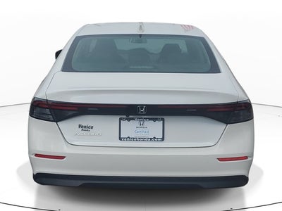2025 Honda Accord Sedan LX
