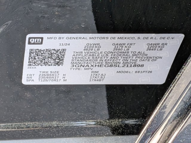 2025 Chevrolet Equinox LT