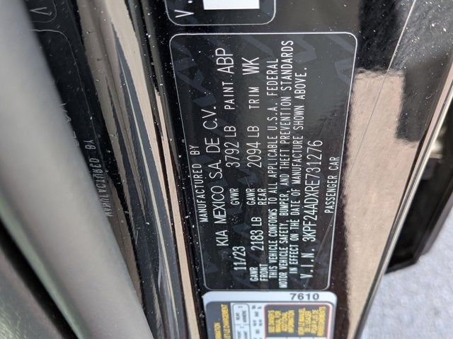 2024 Kia Forte LXS