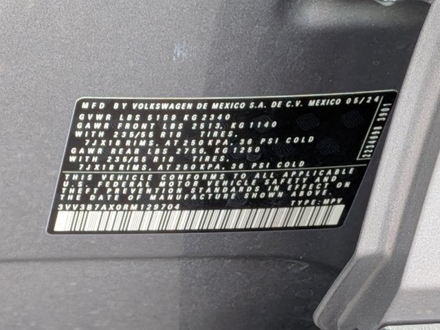 2024 Volkswagen Tiguan 2.0T SE