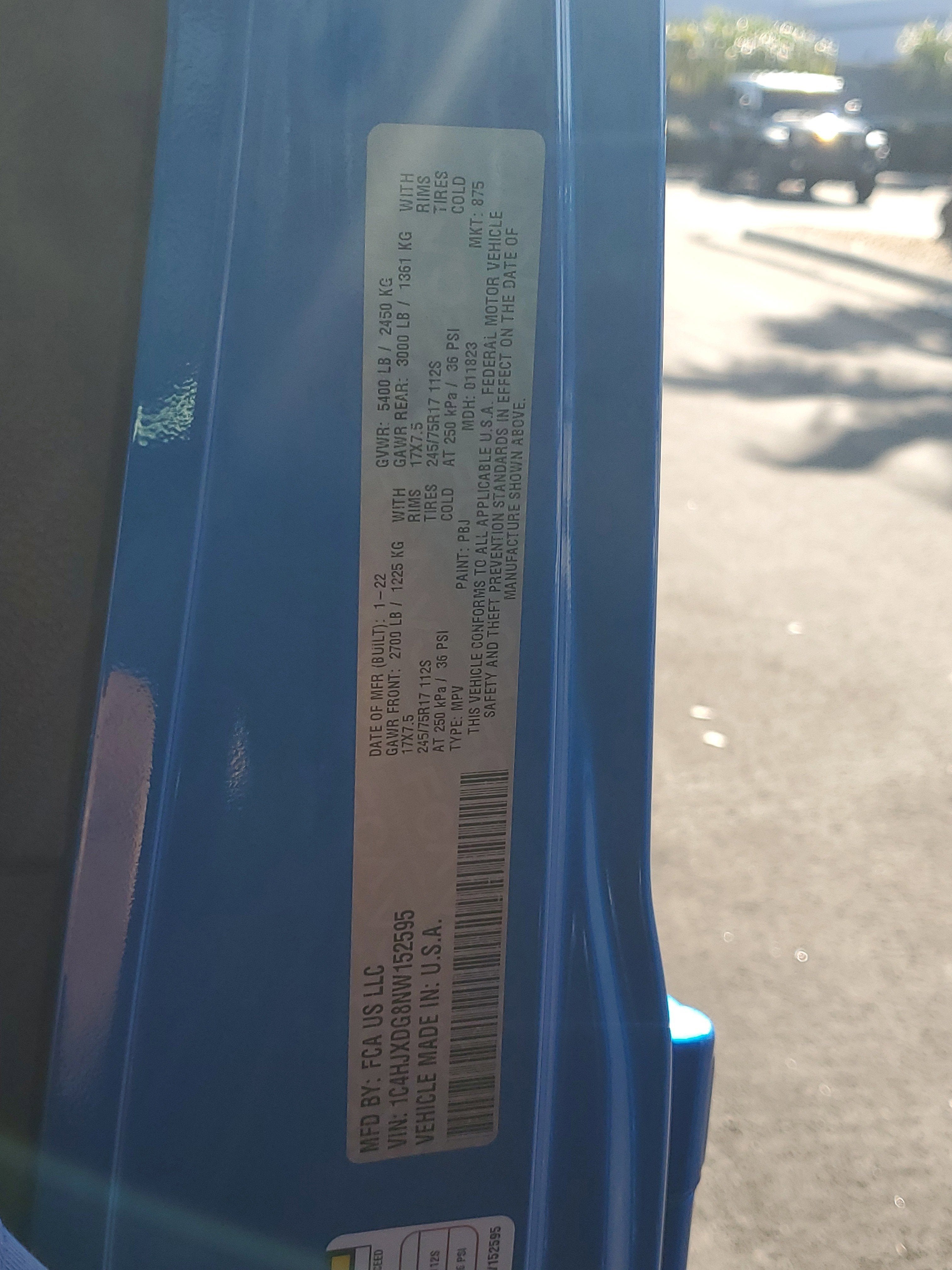 2022 Jeep Wrangler Unlimited Sport S