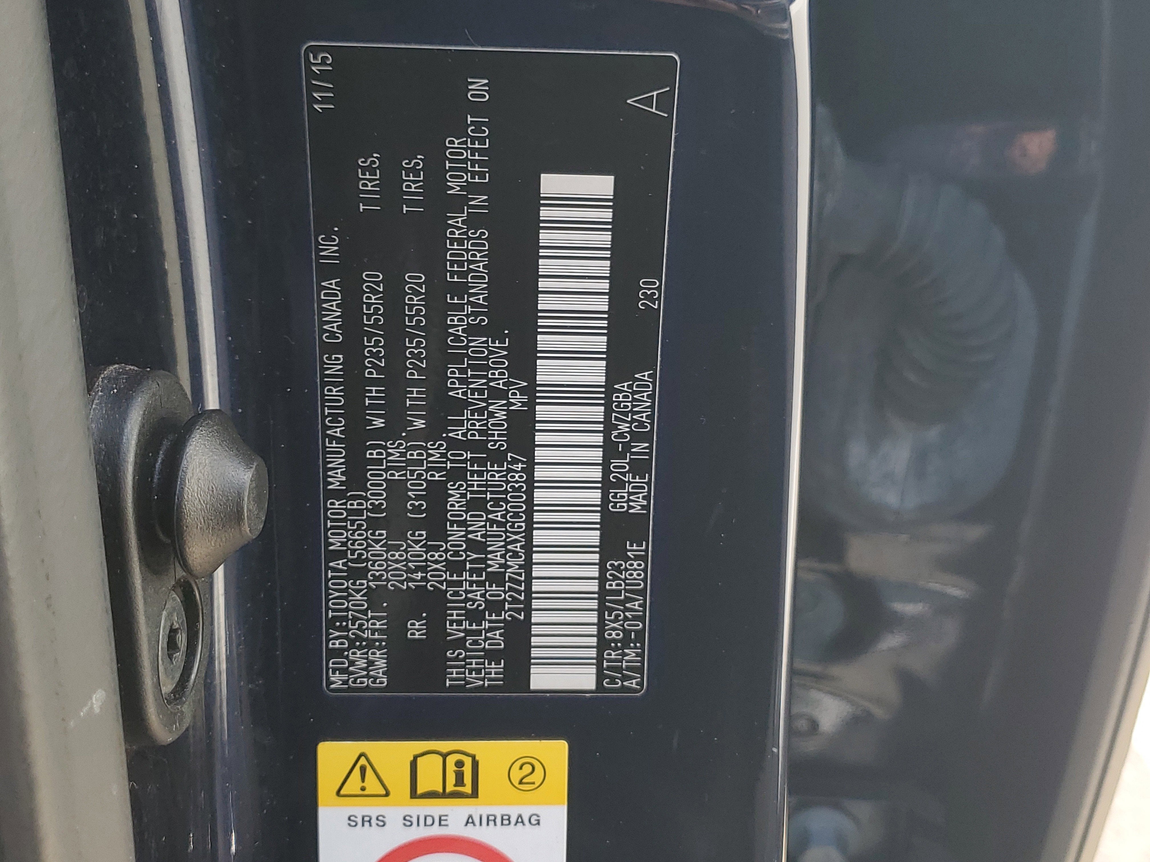 2016 Lexus RX 350 350