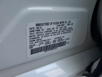 2022 INFINITI Q50 SENSORY