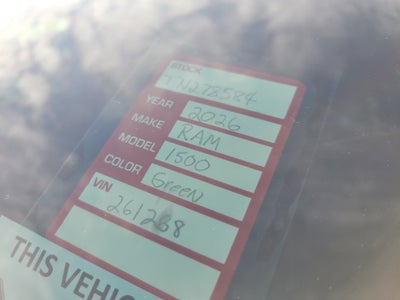 2026 RAM 1500 Big Horn