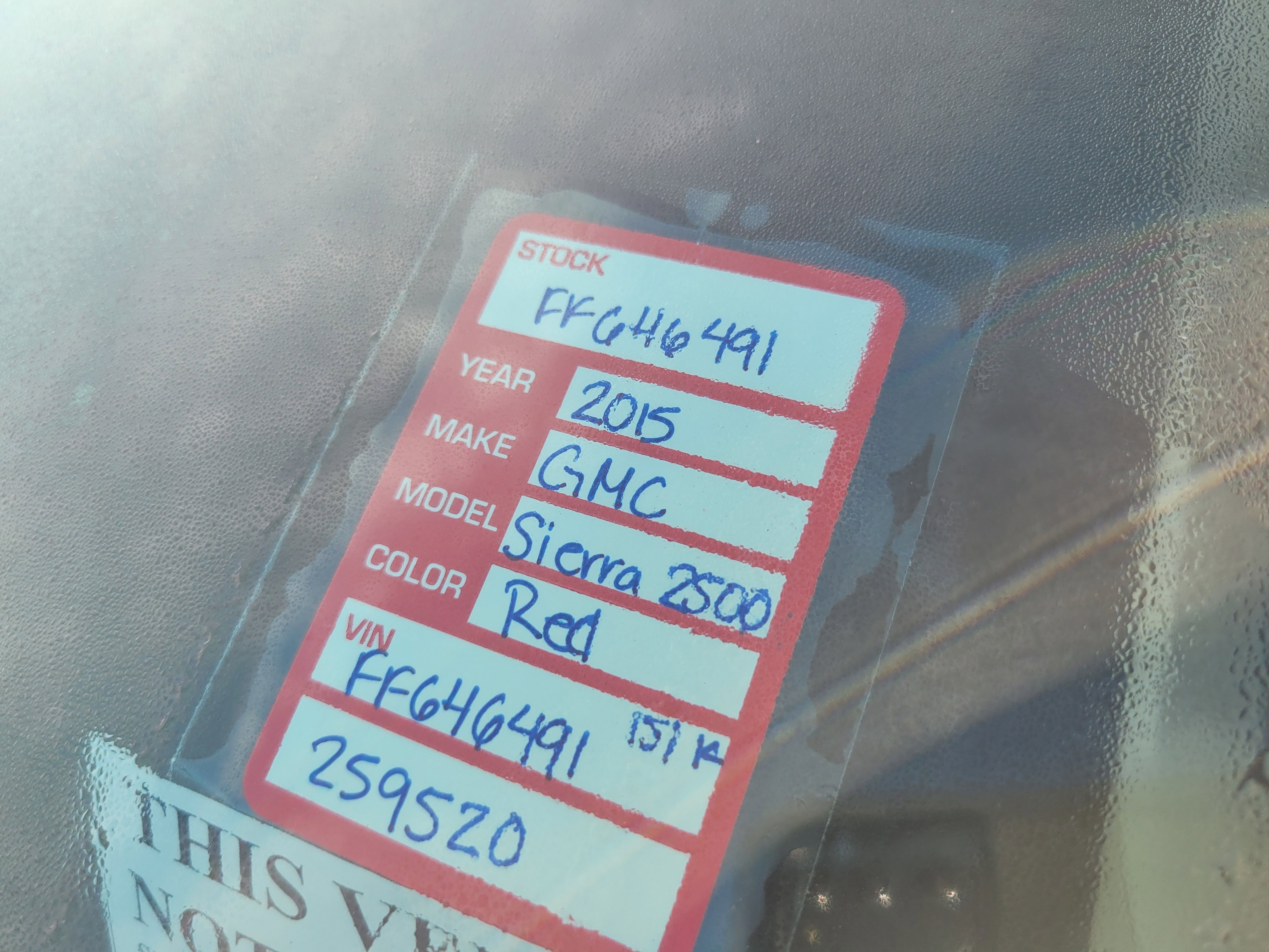 2015 GMC Sierra 2500HD available WiFi Denali