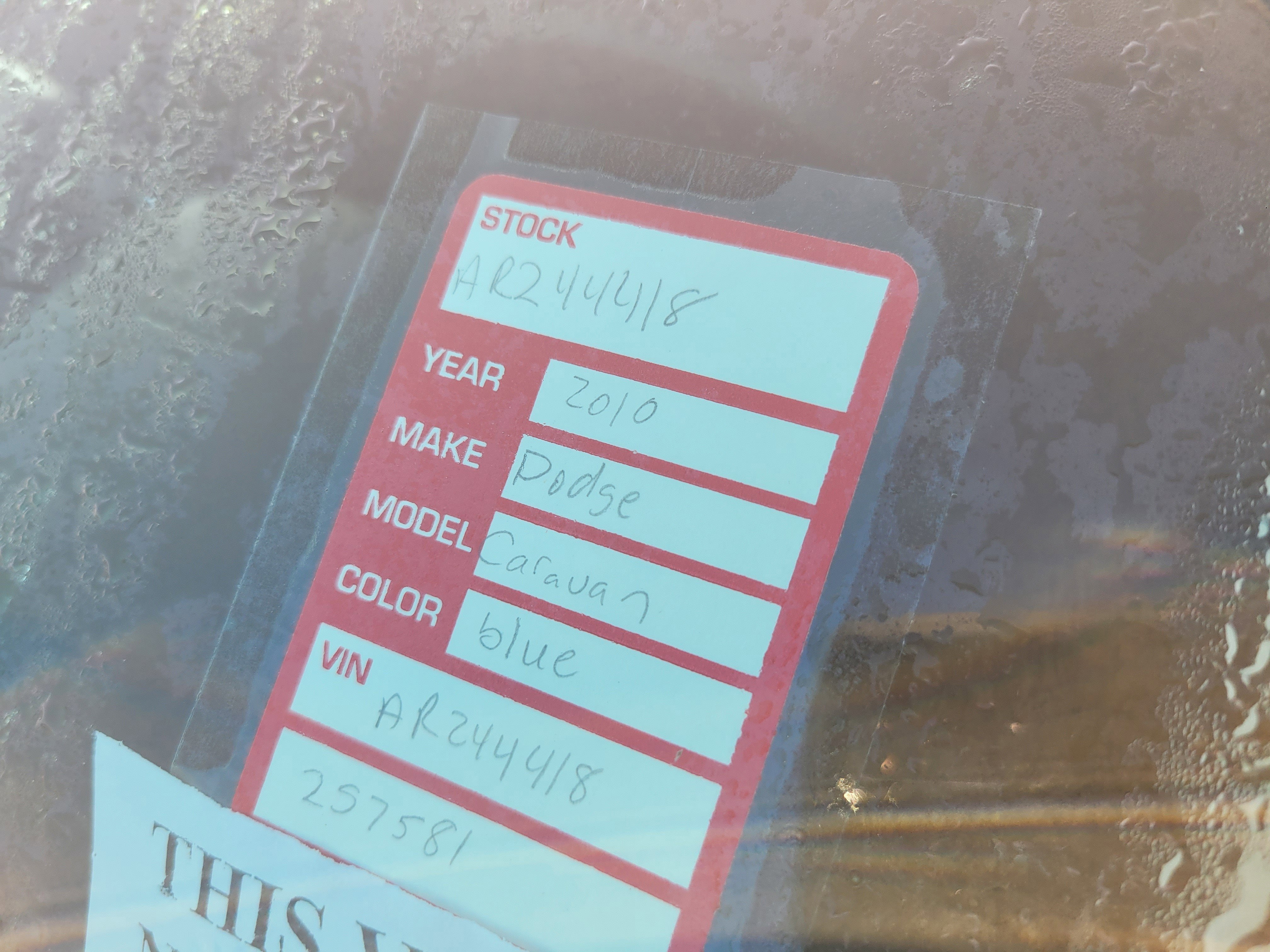 2010 Dodge Grand Caravan SE