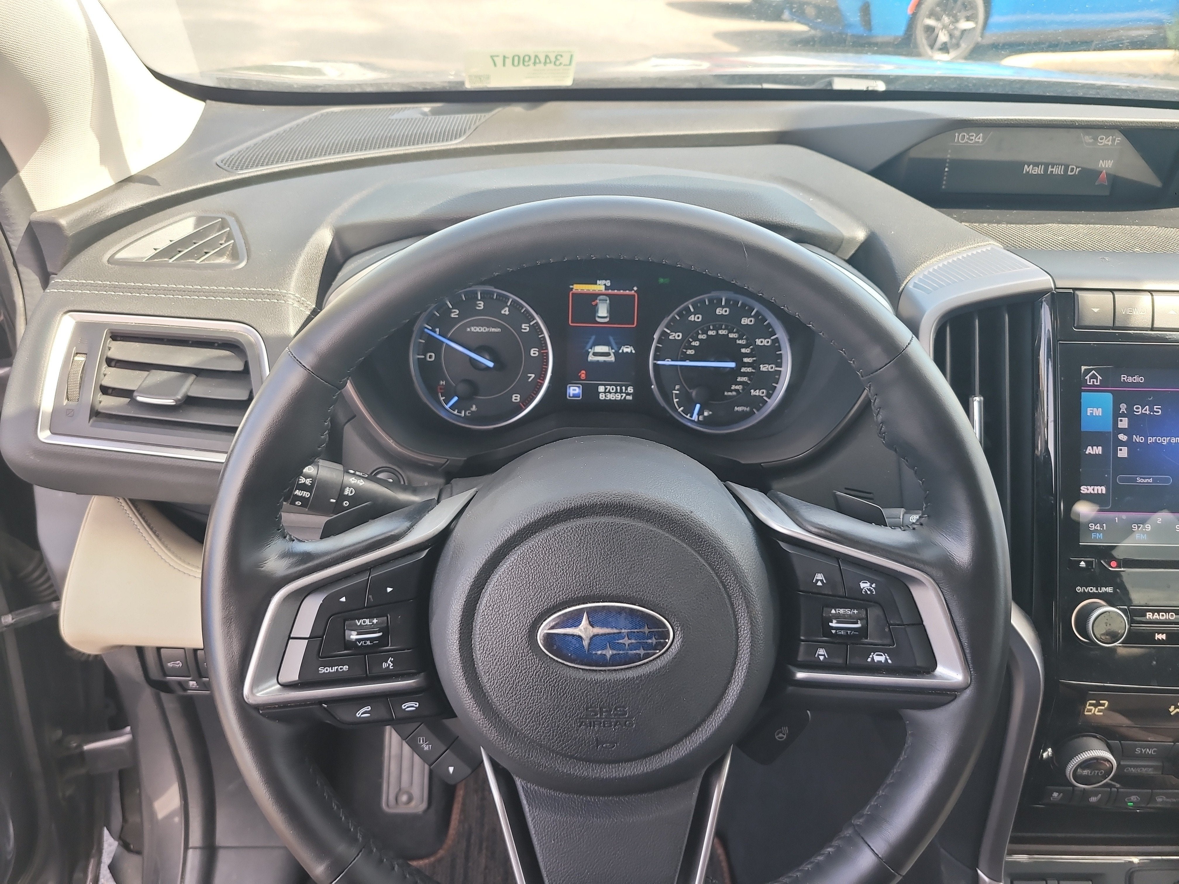 2020 Subaru Ascent Touring
