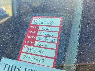 2022 Nissan Pathfinder Platinum