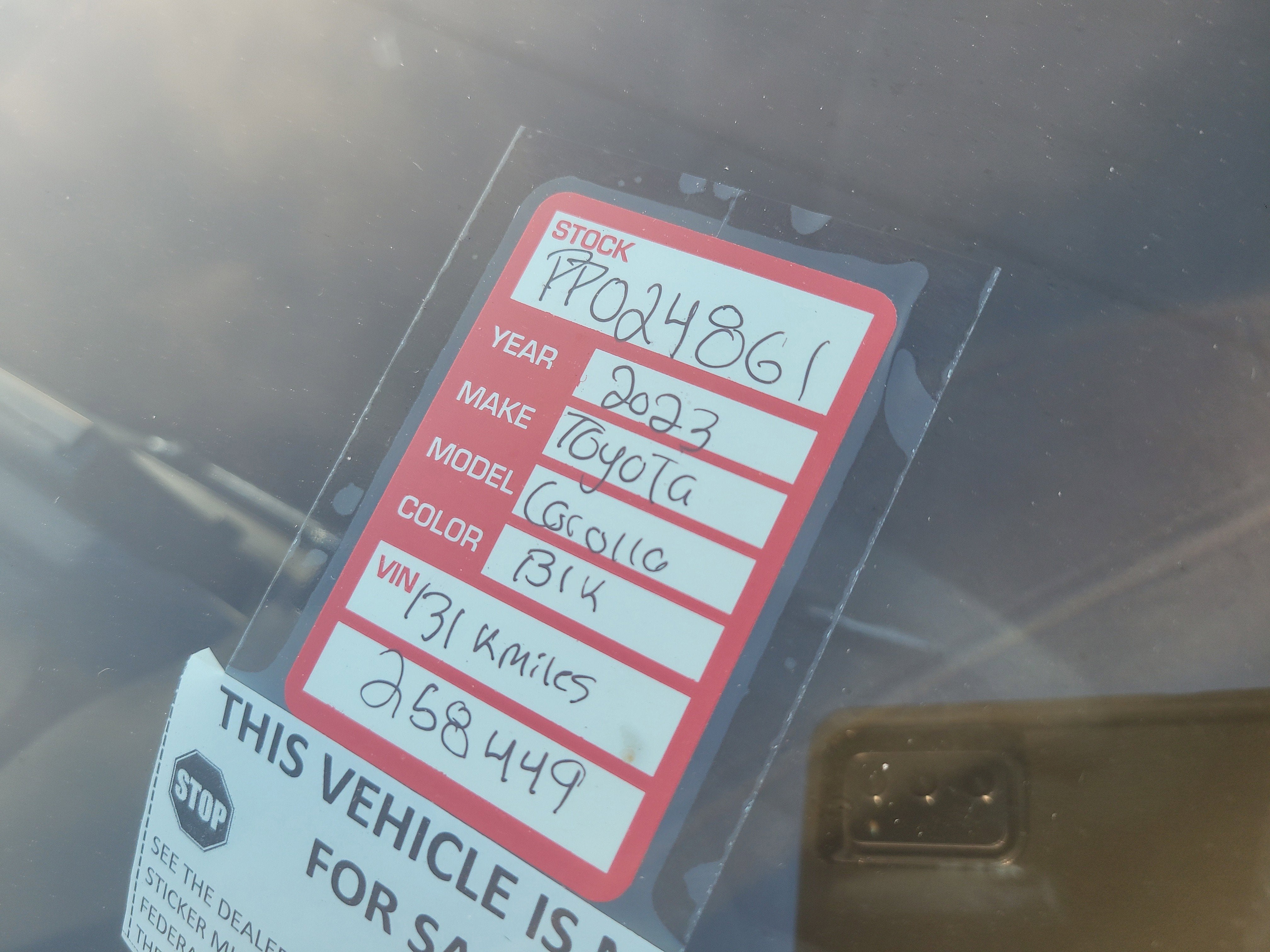 2023 Toyota Corolla LE