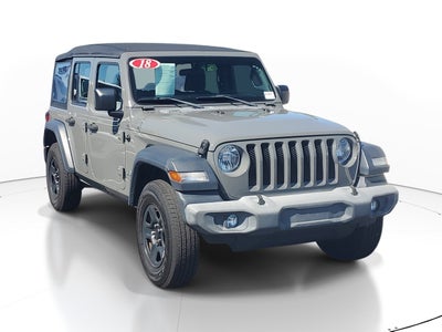 2018 Jeep Wrangler Unlimited Sport