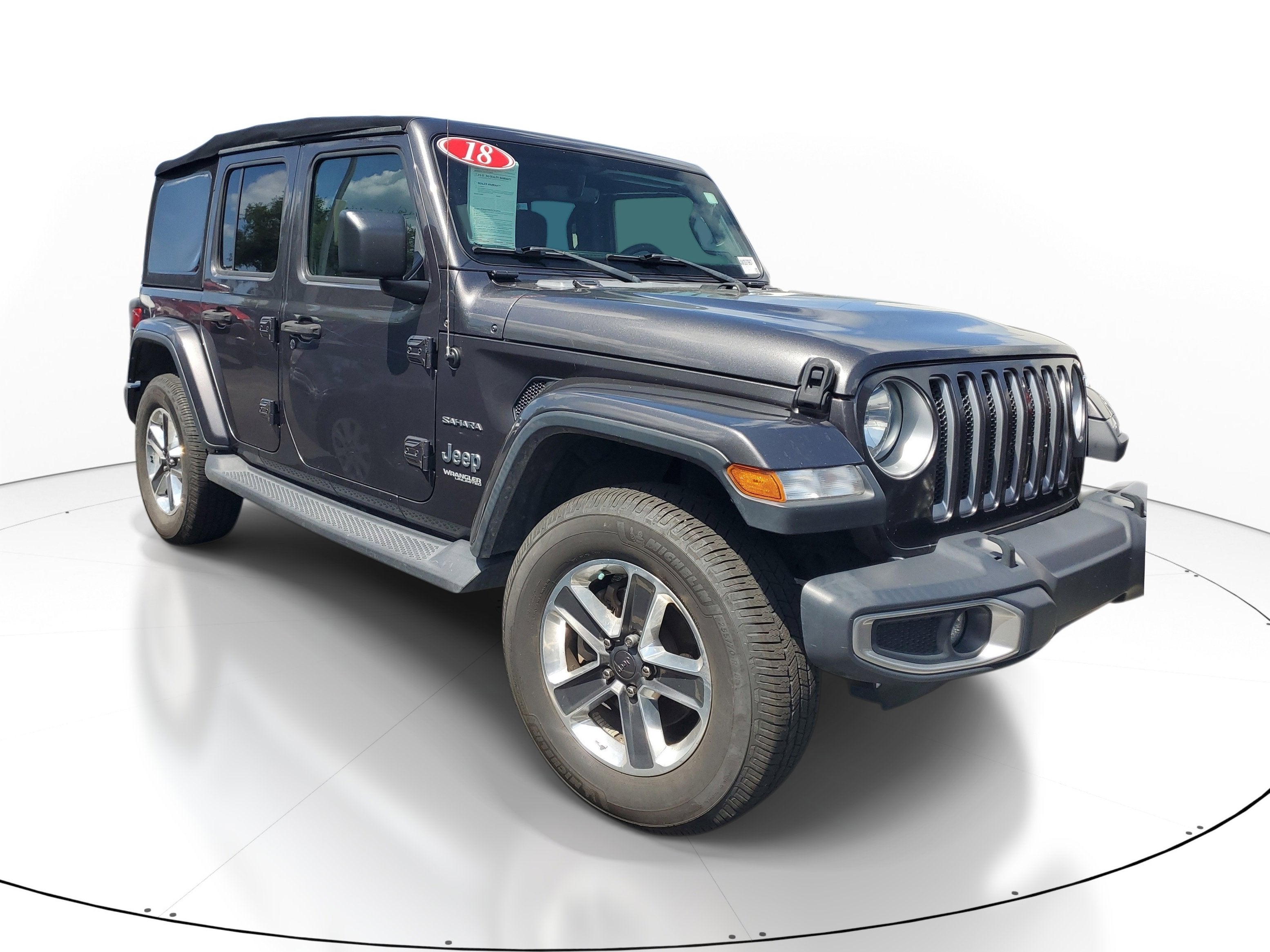 2018 Jeep Wrangler Unlimited Sahara