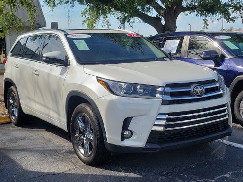 2018 Toyota Highlander Limited Platinum