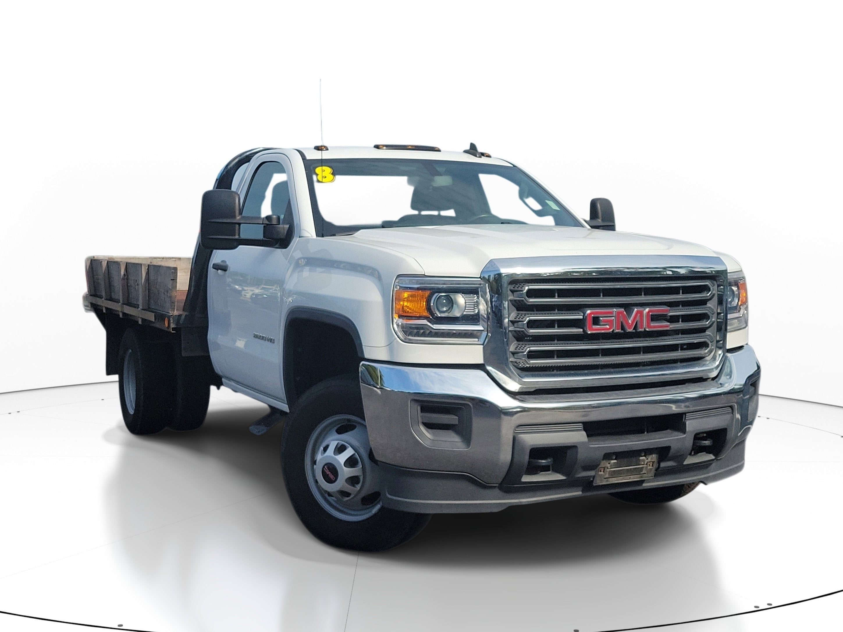 2018 GMC Sierra 3500HD 2WD Reg Cab 137.5" WB, 59.06" CA