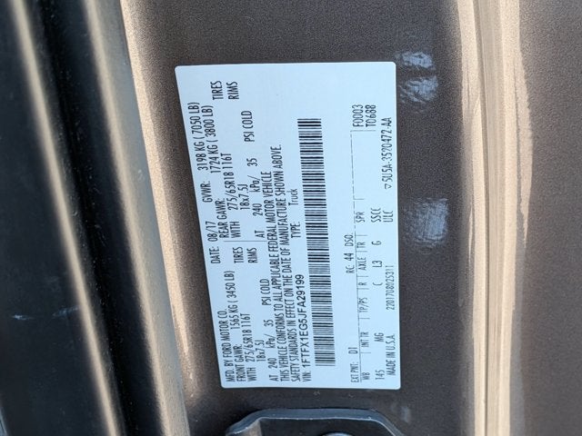 2018 Ford F-150 XLT