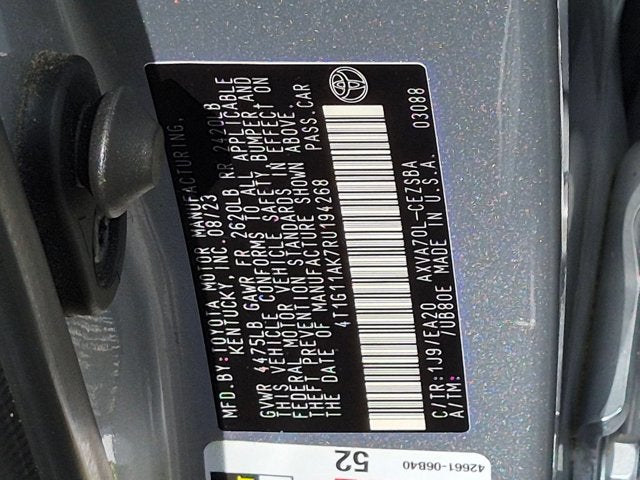 2024 Toyota Camry SE