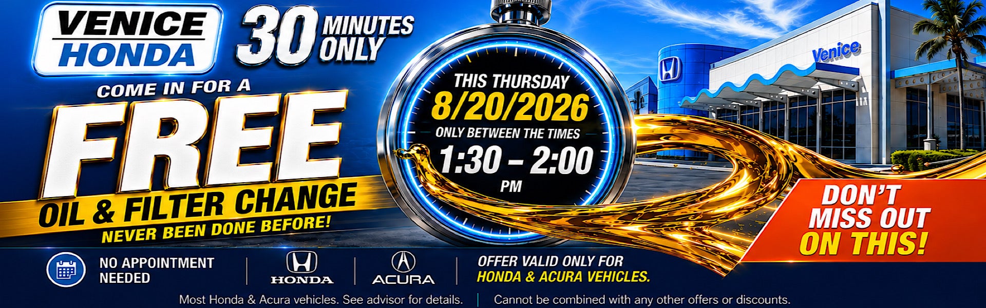 oil change special