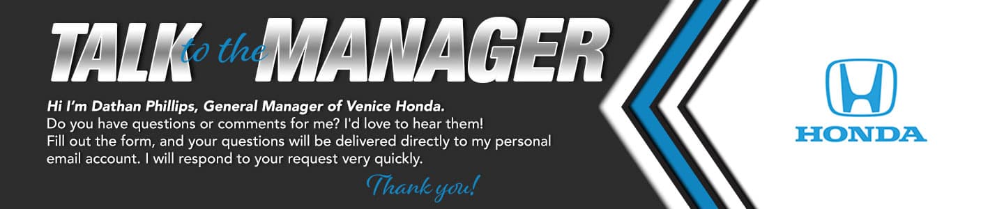 talk to the dealer banner